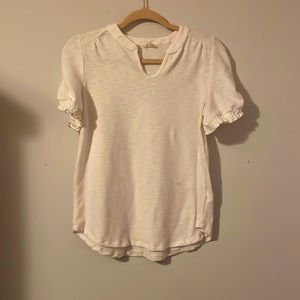 Hayden Girls size XL white top